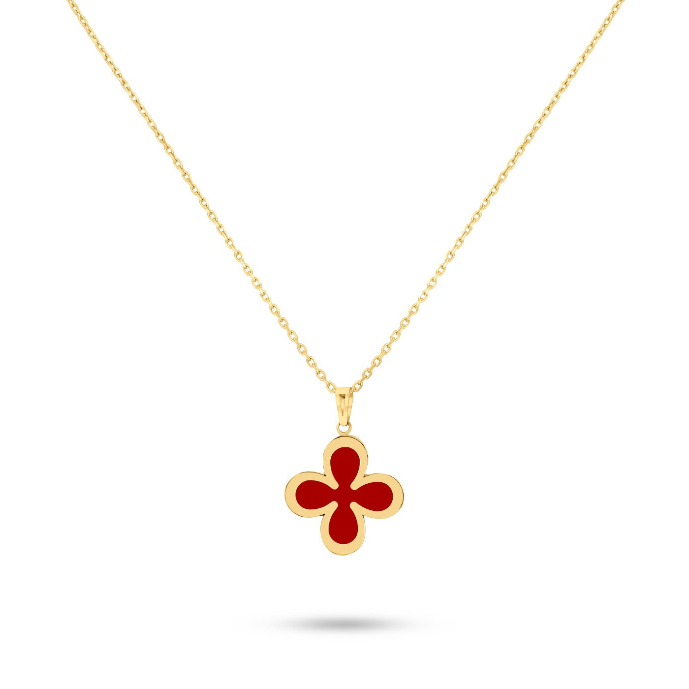 AURORA -  Lucky Charm Clover Necklace