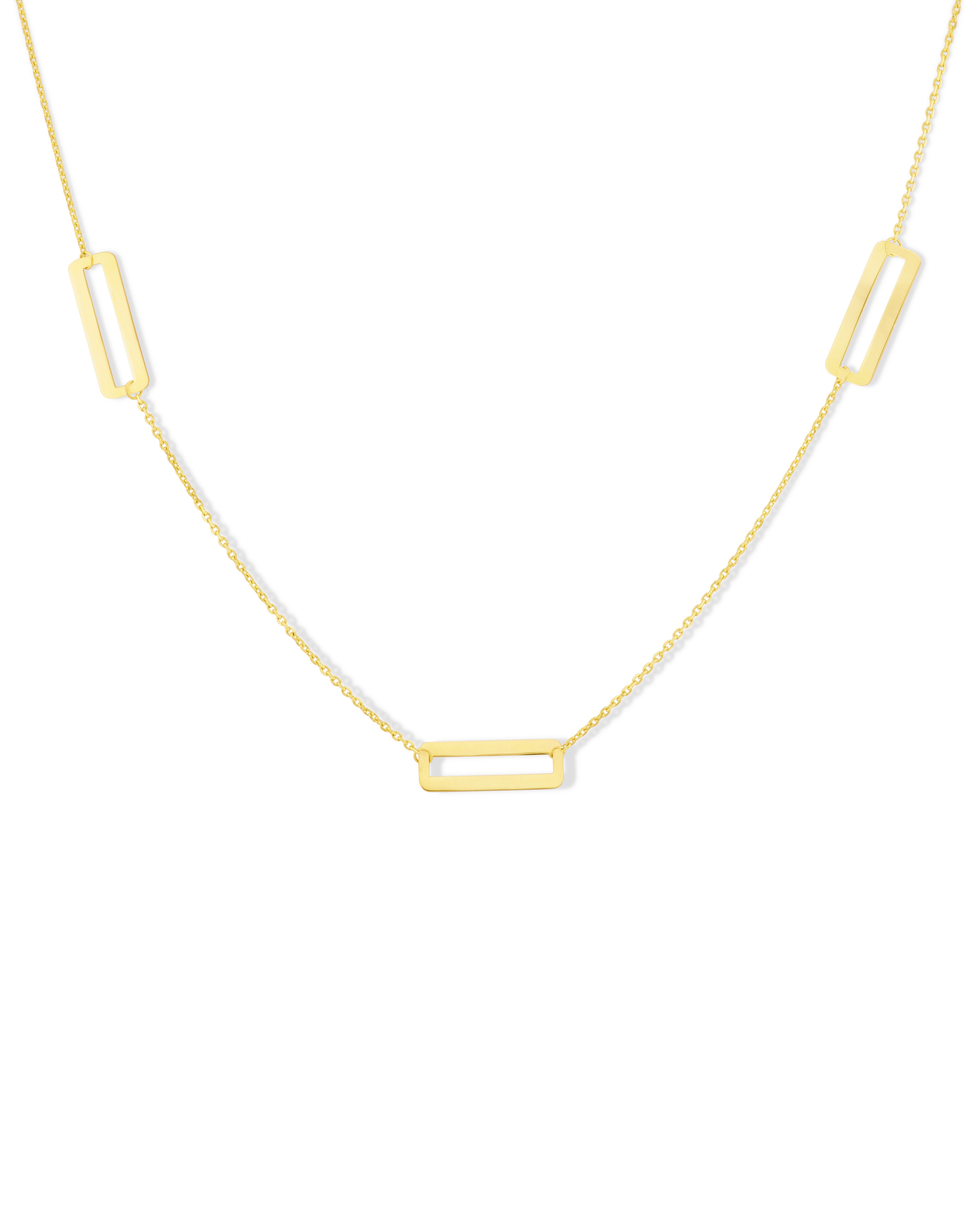 LUNA - Delicate Bar Necklace