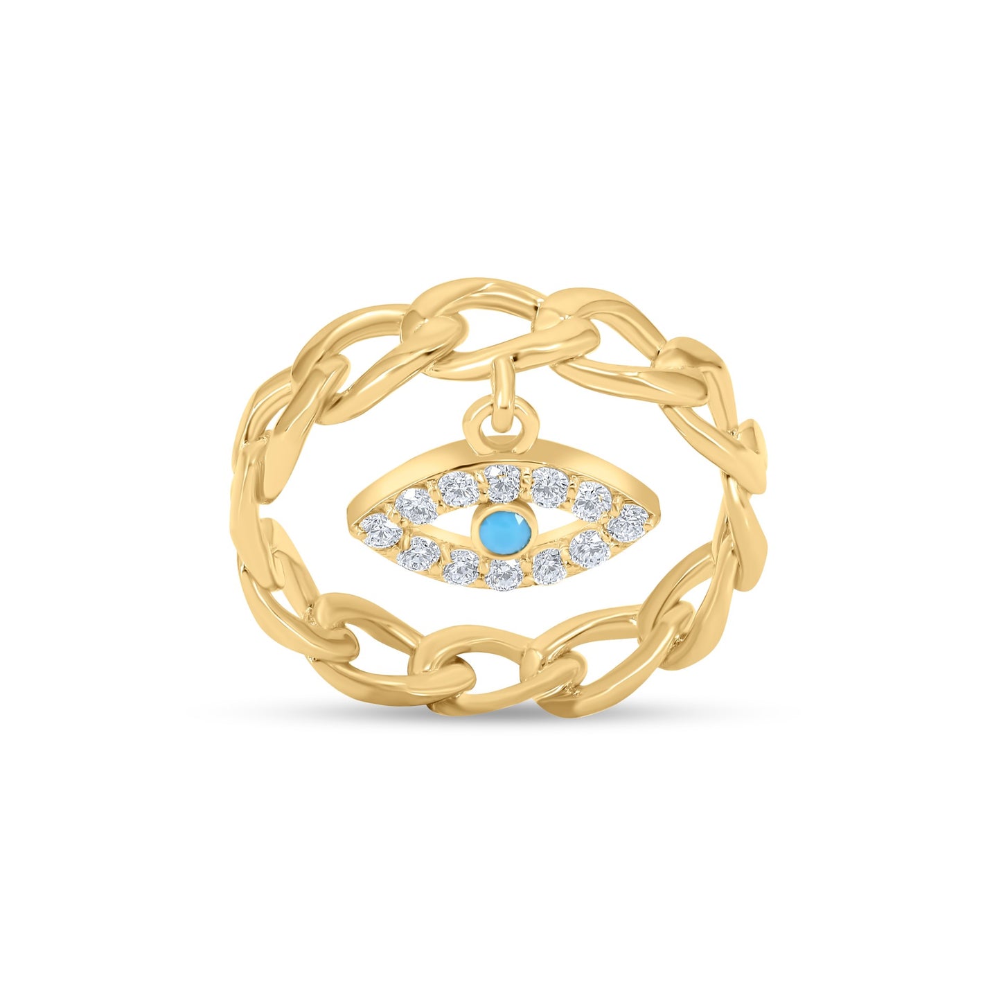 AURORA -  Diamond Eye Ring