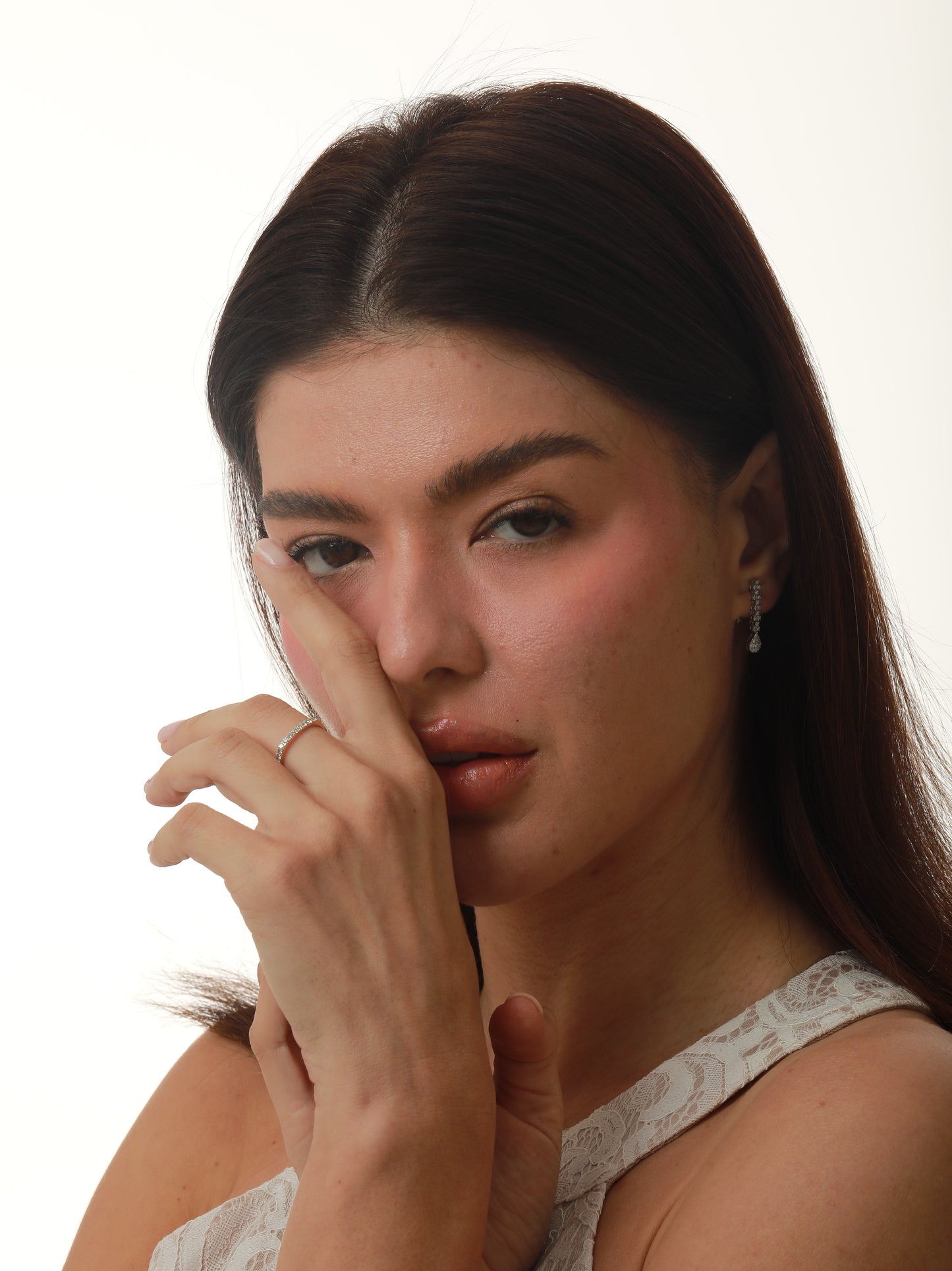 AMORE- Diamond Cube Sparkler Ring
