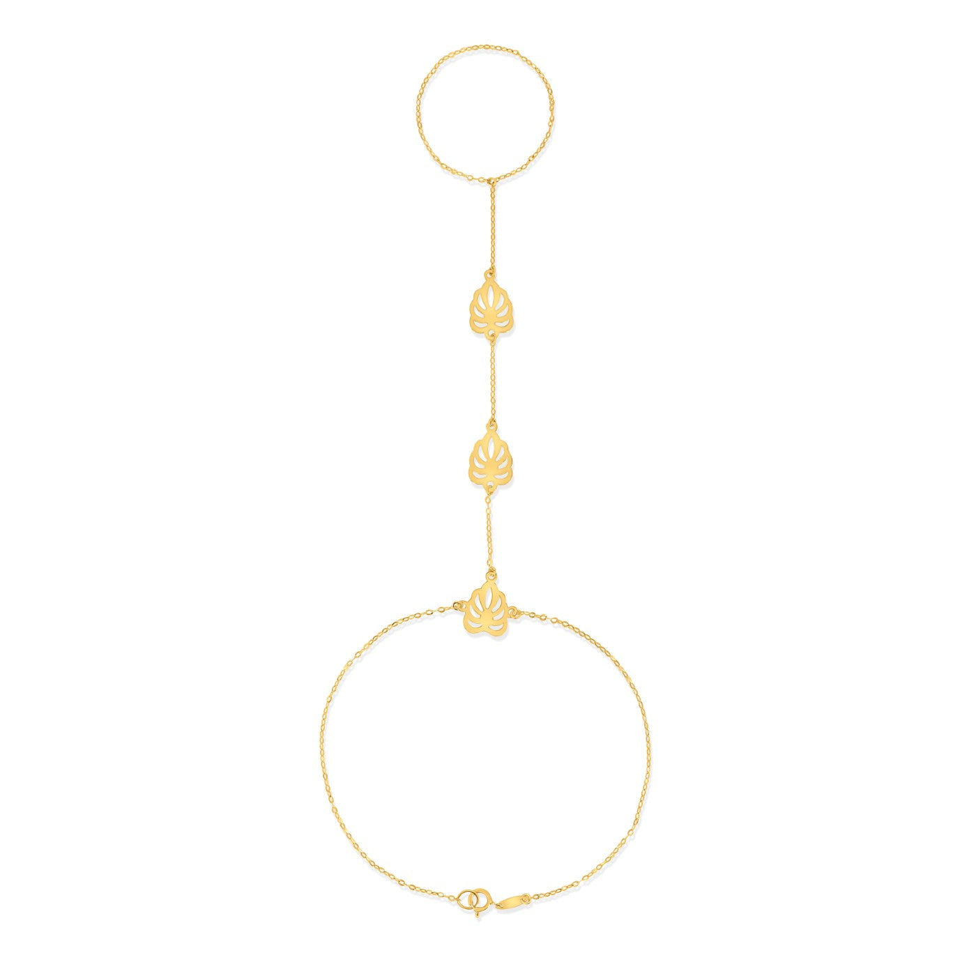 LUNA - Lotus Blossom Hand Chain LIMITED