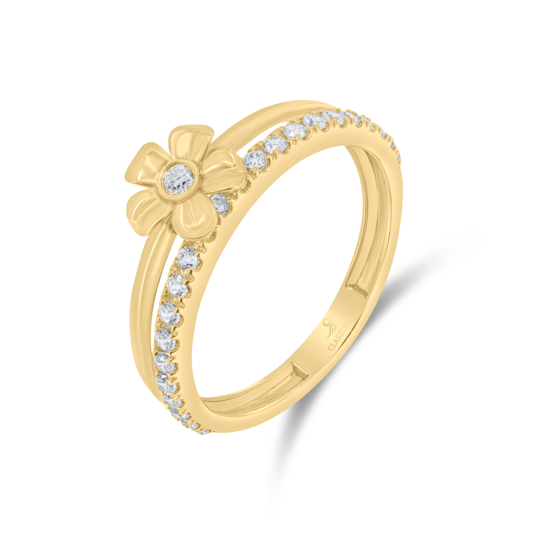 Aurora - Floral Embrace Ring