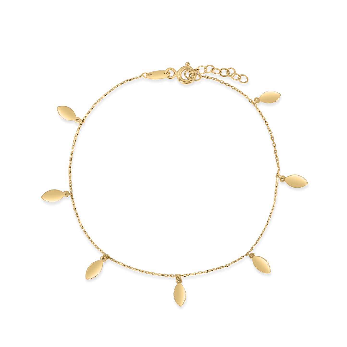 LUNA - Leaf Cascade Bracelet