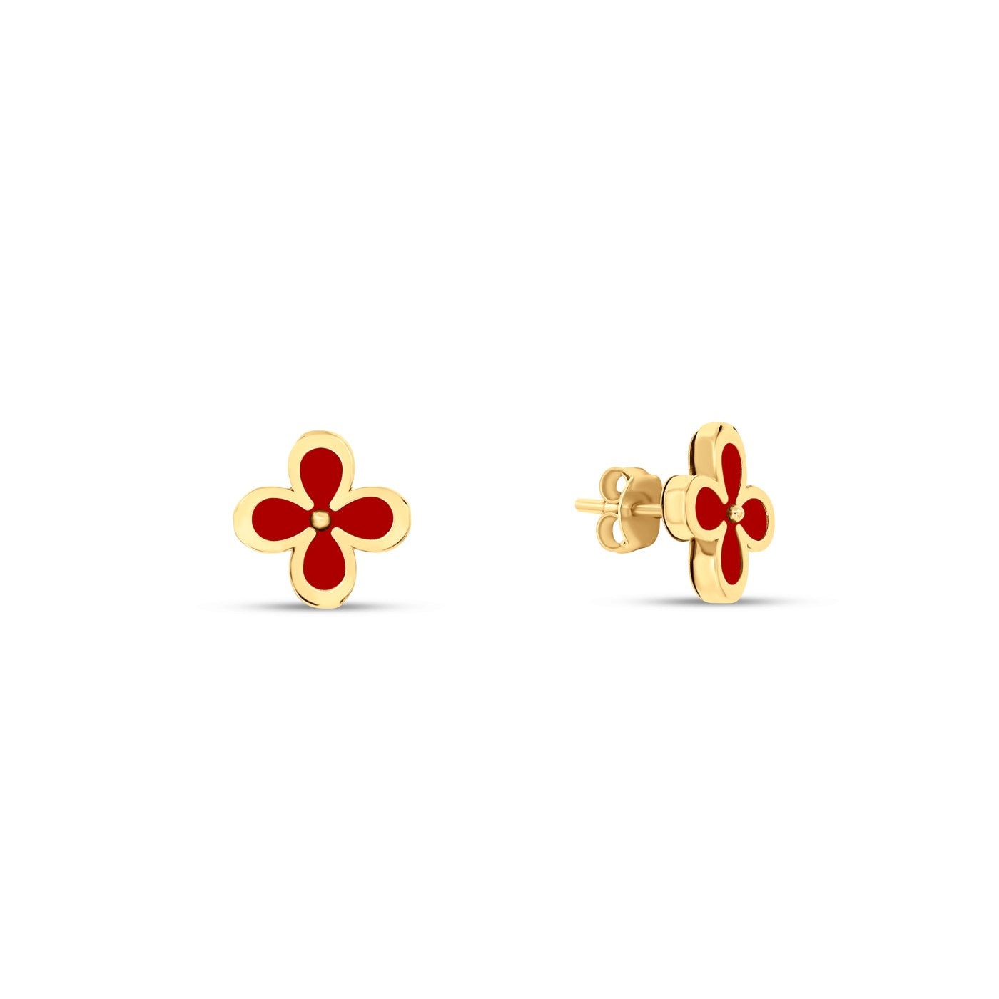 AURORA - Lucky Clover Charm Earrings