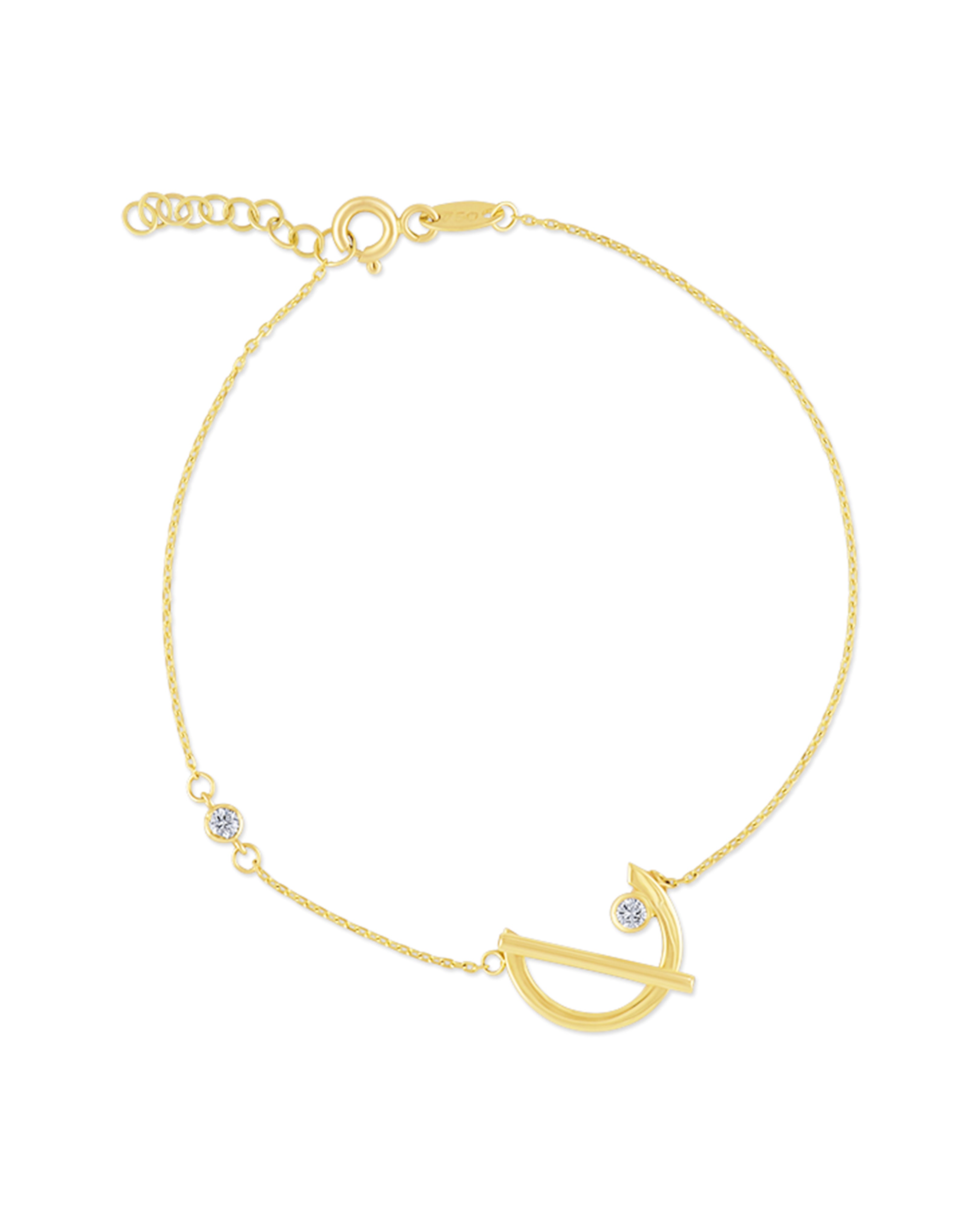 LUNA - Graceful Serenity Diamond Bracelet