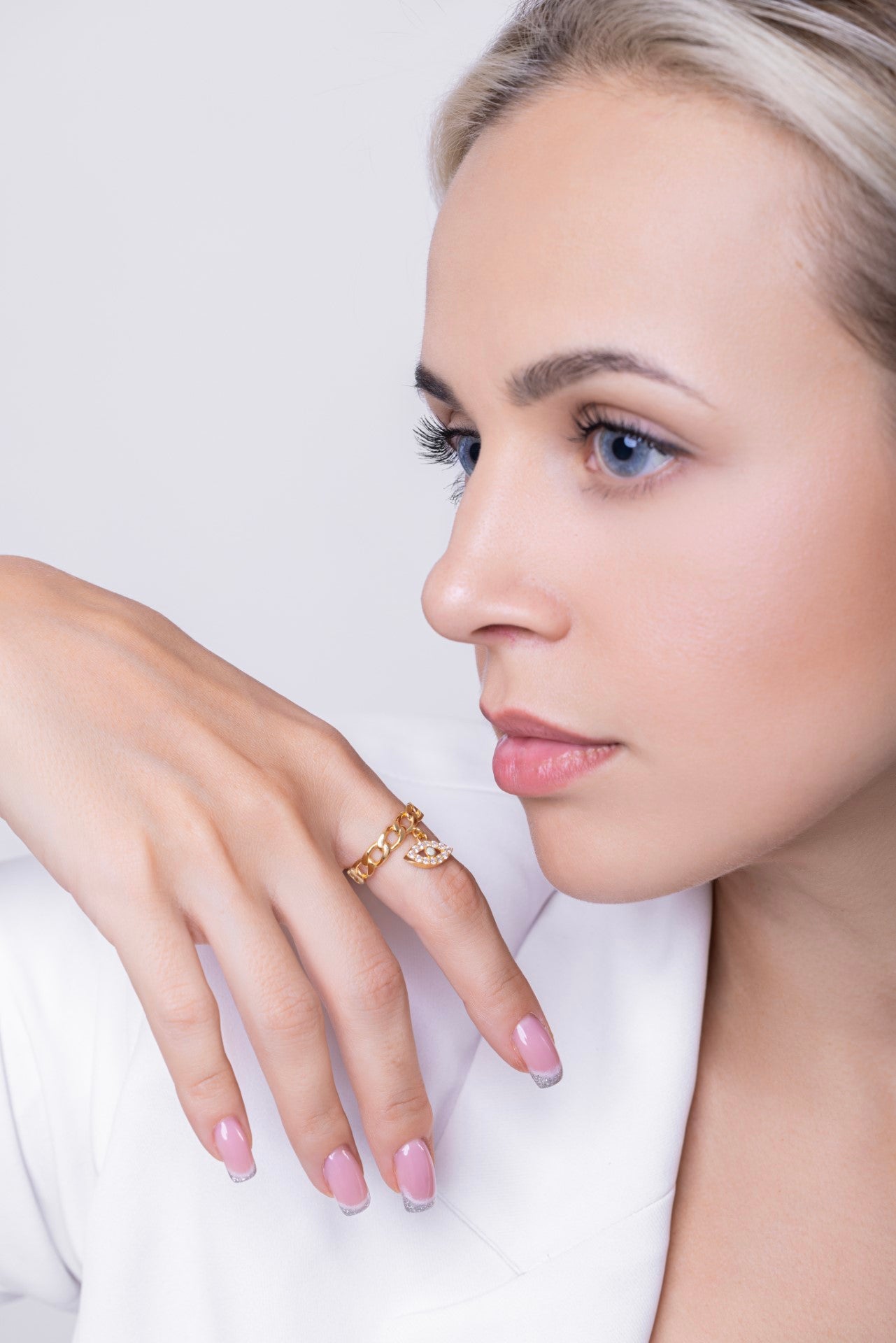AURORA -  Diamond Eye Ring