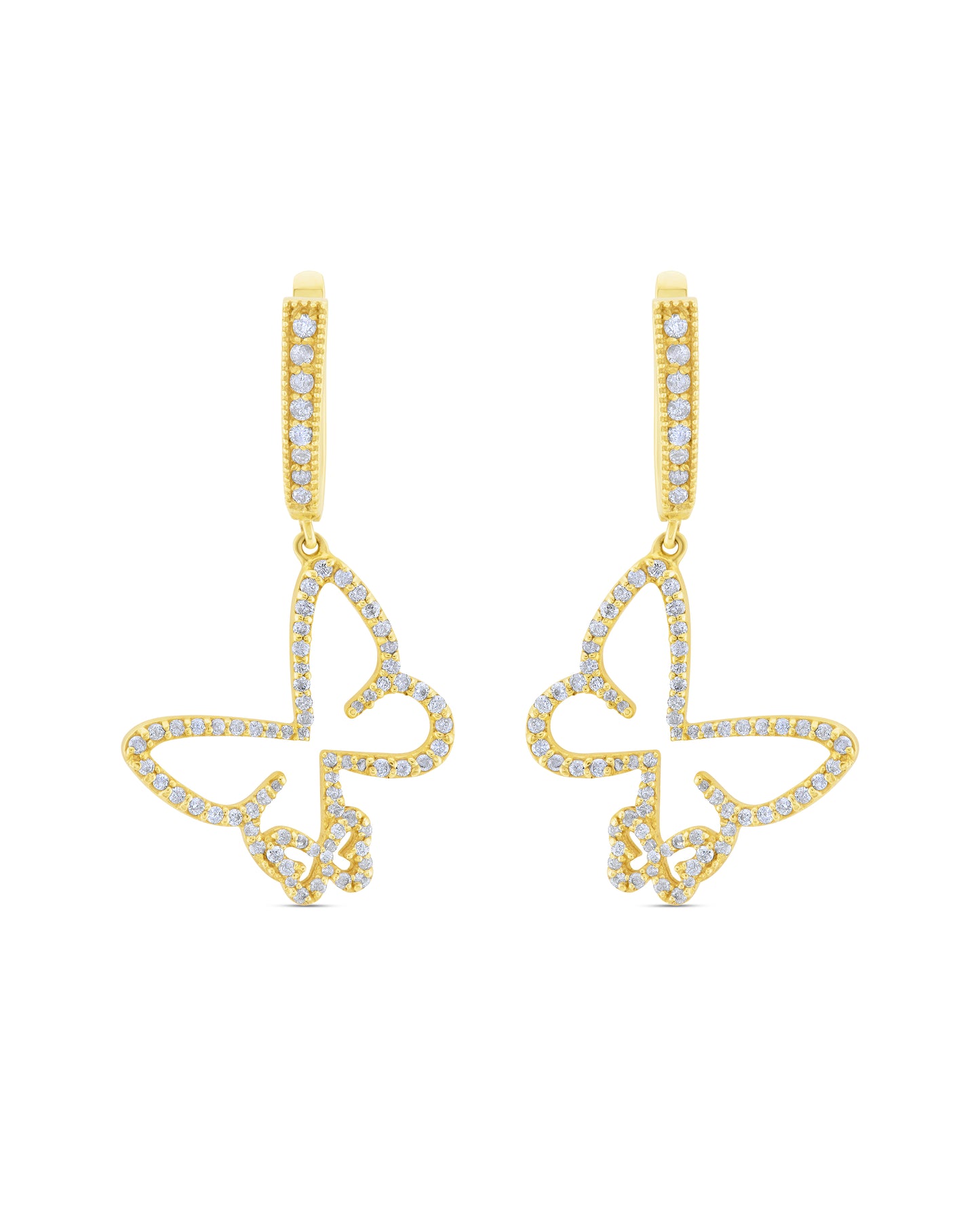 LUNA - Graceful Winged Earrings