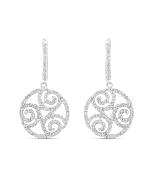 AMORE - Studded Whirlwind Earrings