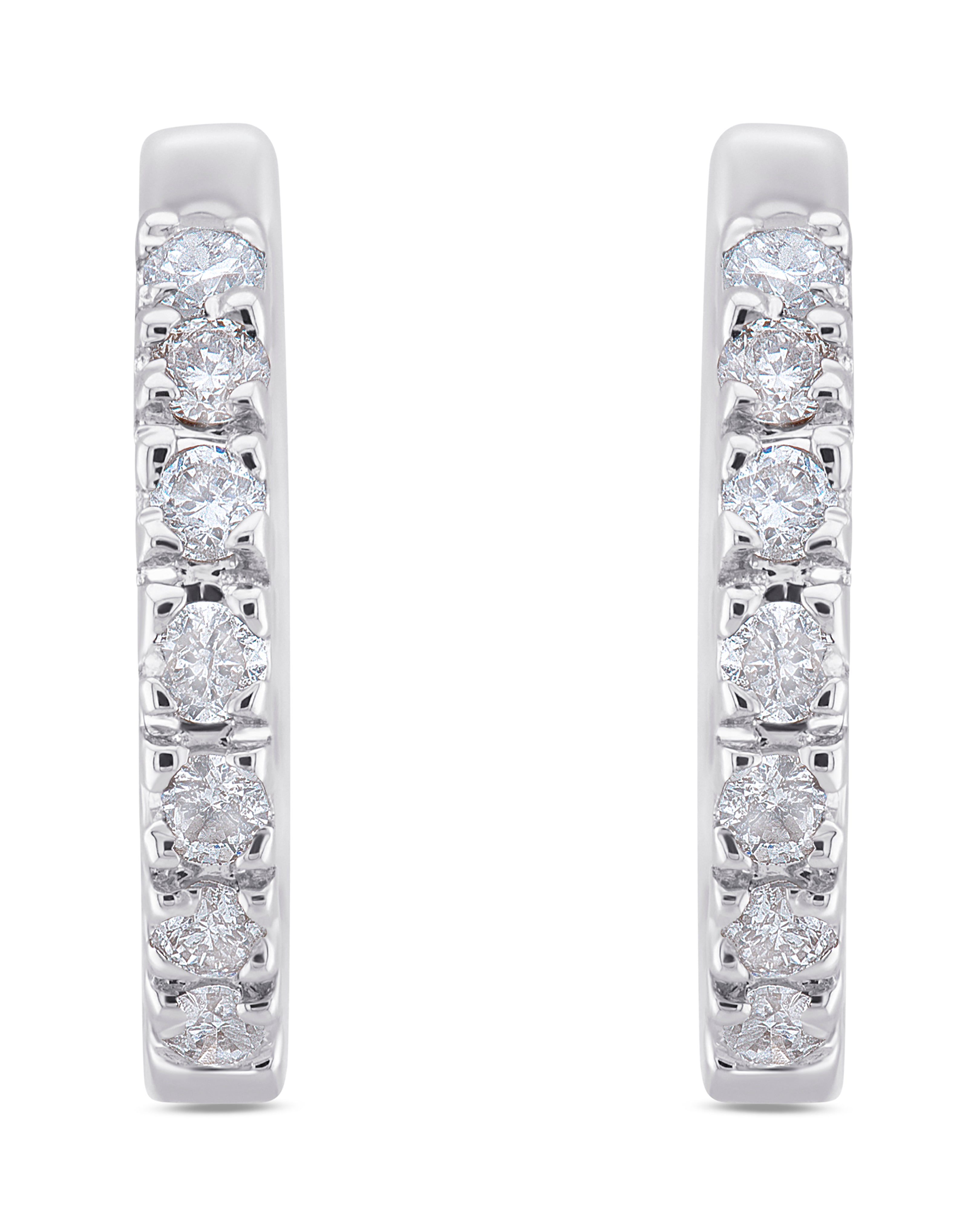 AMORE- Twin Circle Diamond Earrings