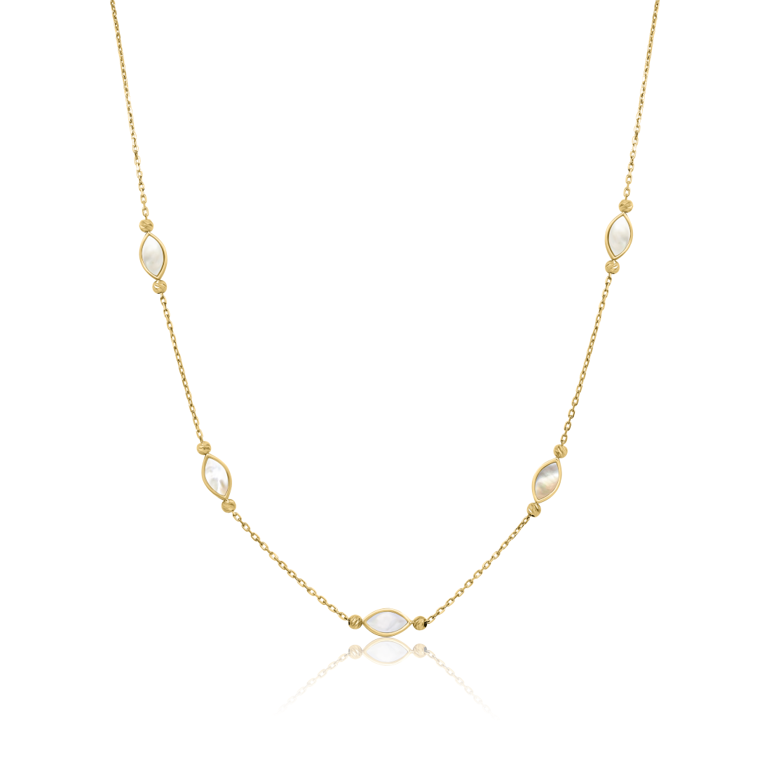 Aurora - Ocean Pearl Glow Necklace