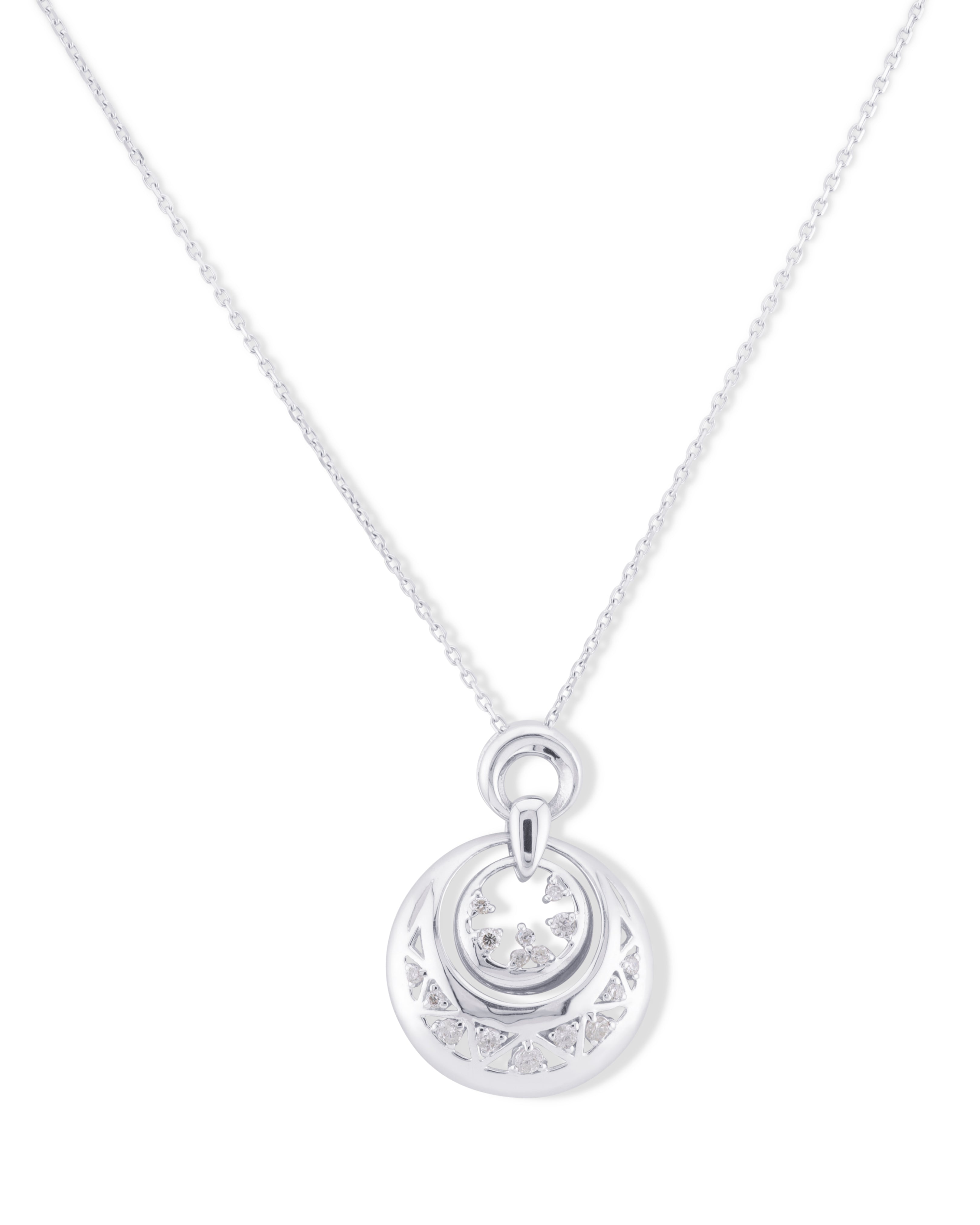 AMORE- Sparkling Orbit Necklace