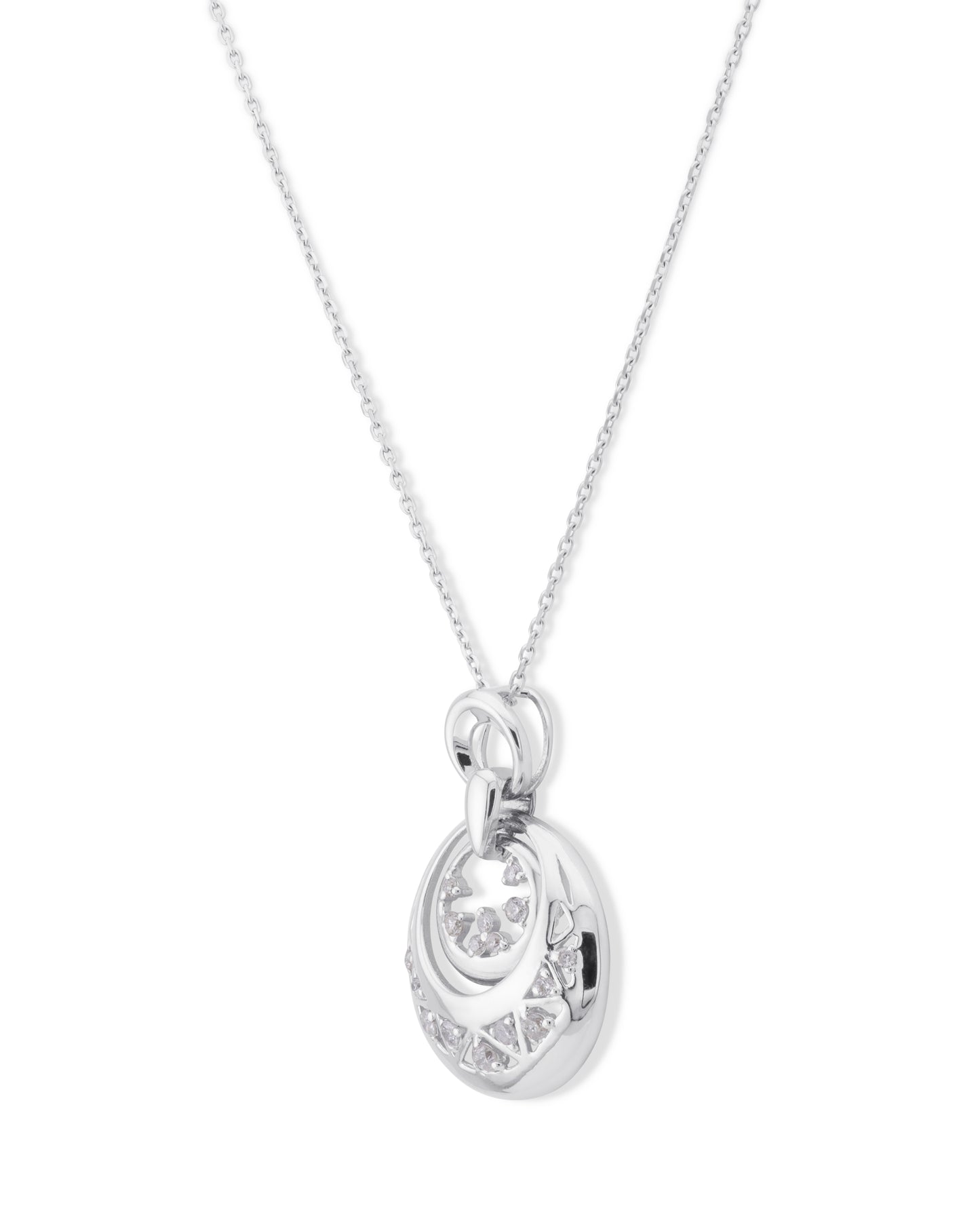 AMORE- Sparkling Orbit Necklace