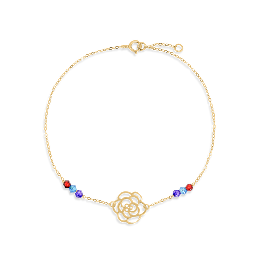 LUNA - Floral Mosaic Bracelet