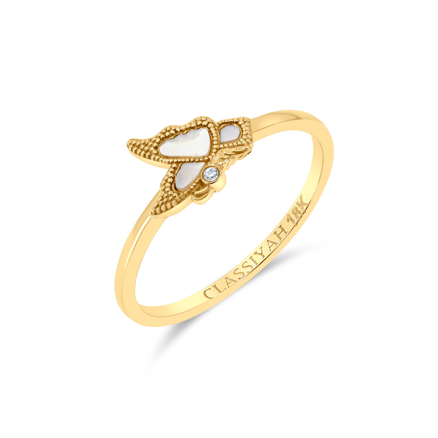 FARFALLA - Winged Serenity Ring mini