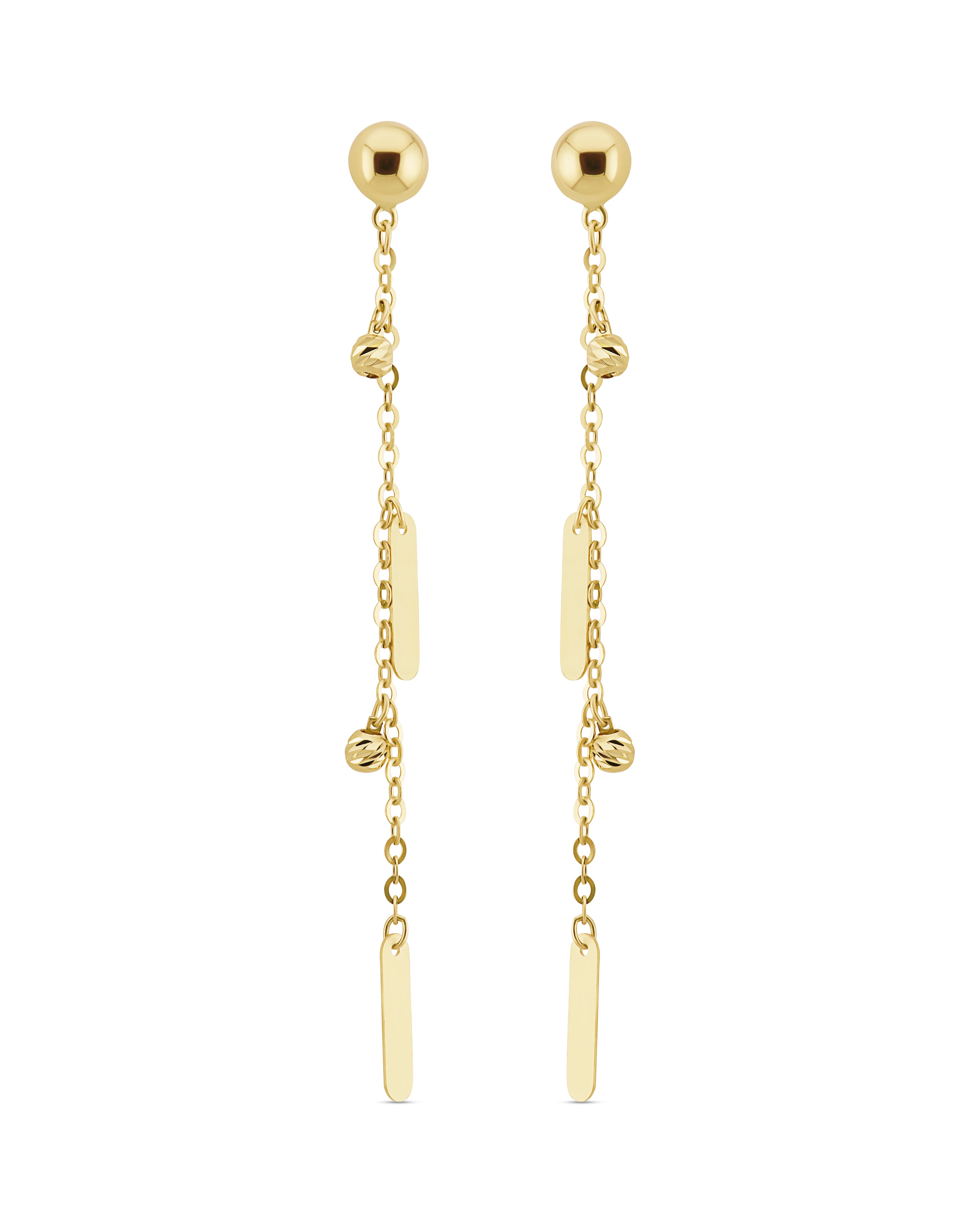 LUNA - Elegant Chain Duet Earrings