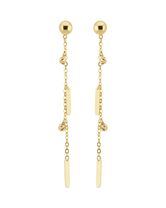 LUNA - Elegant Chain Duet Earrings