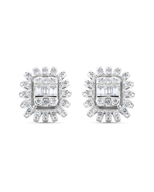 AMORE- Cubic Brilliance Stud Earrings