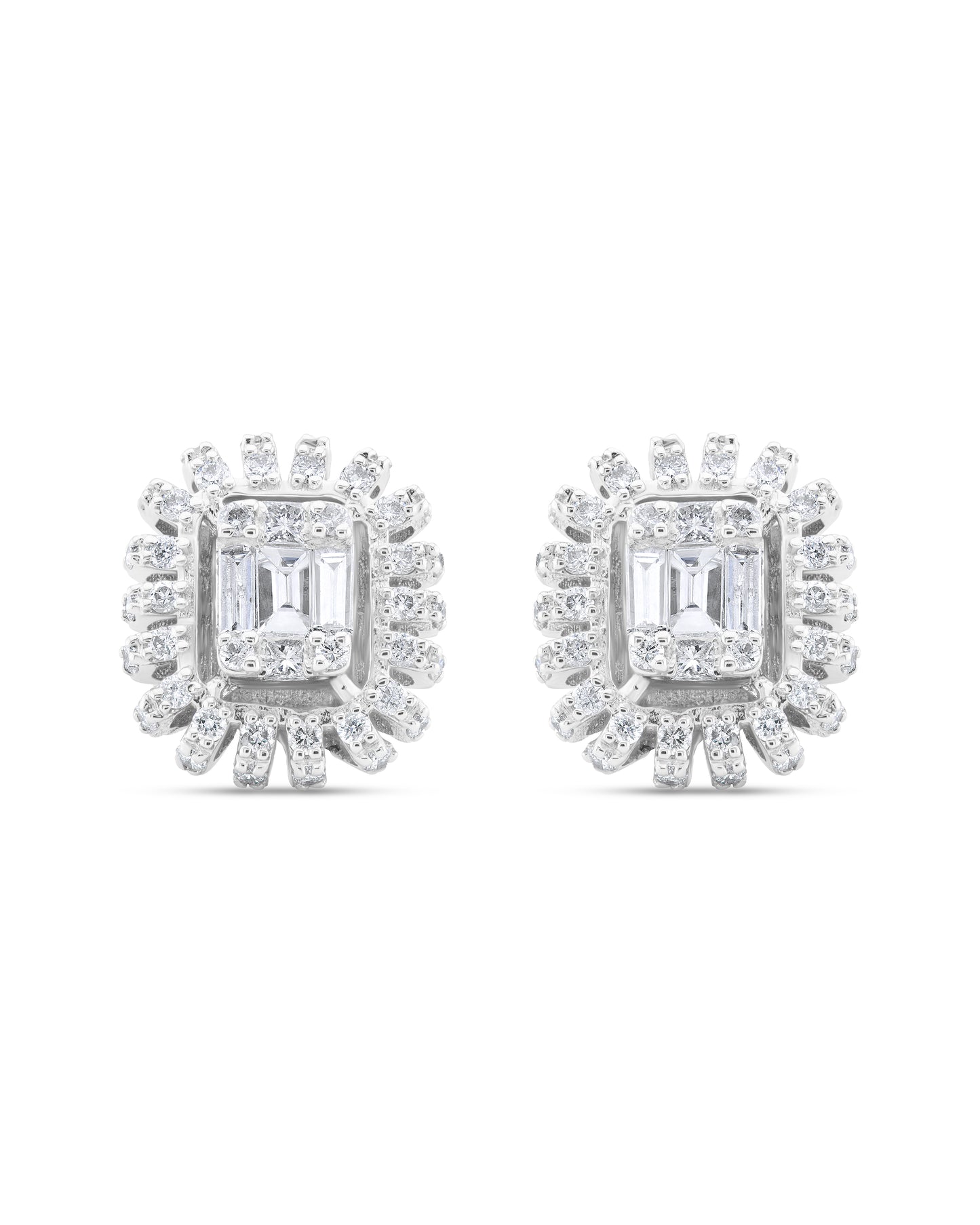 AMORE - Blooming Sparkle Stud Earrings