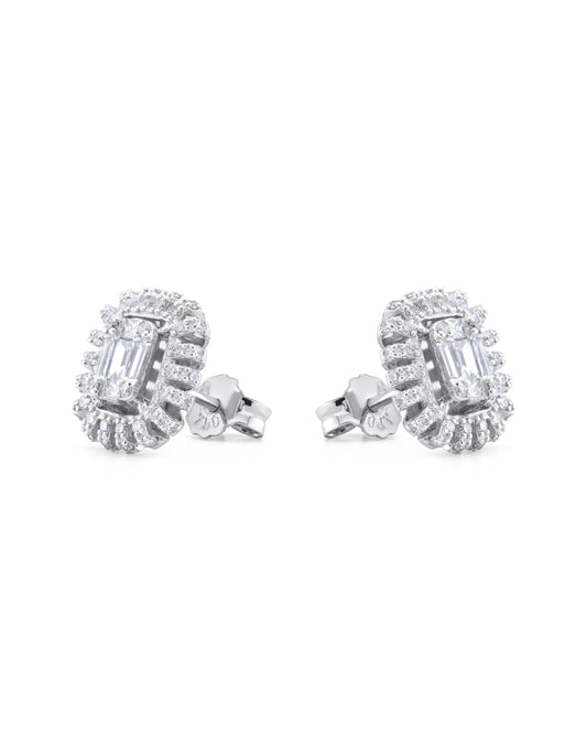 AMORE - Blooming Sparkle Stud Earrings