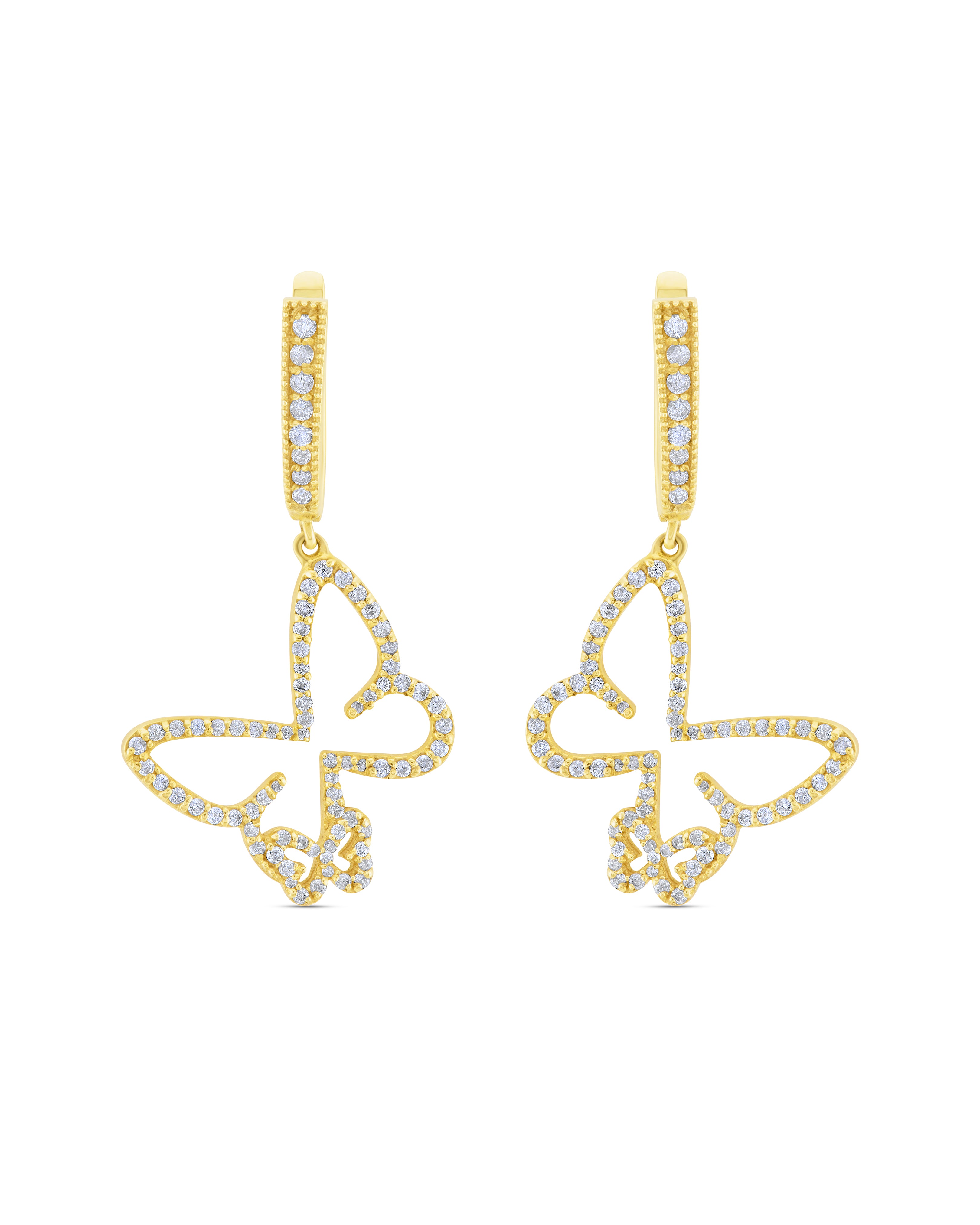 LUNA - Graceful Winged Earrings